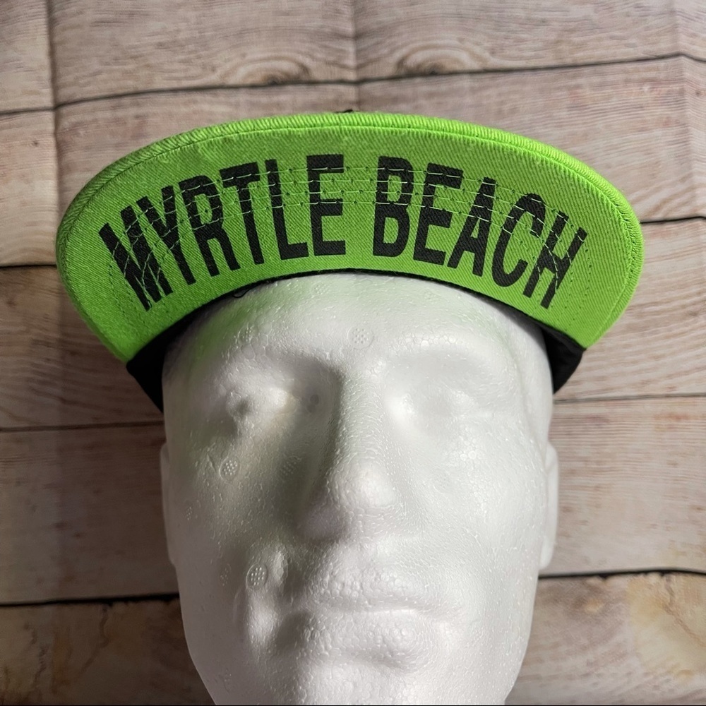 Neon Myrtle beach hat cap SnapBack - Picture 2 of 5